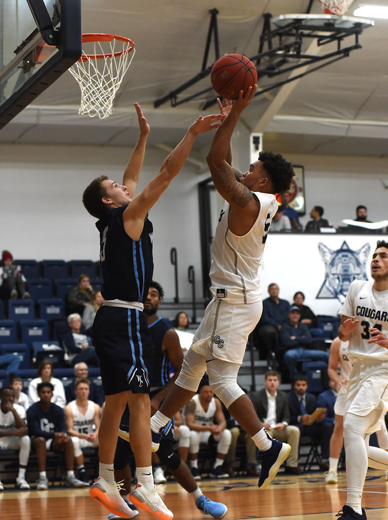 Westminster College's Kobe Wands defends Steven Holloway